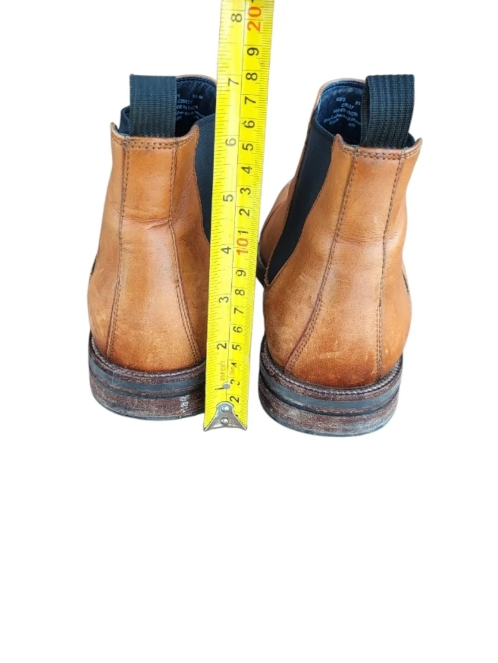 Cole Haan Wagner Grand Waterproof Tan Brown Chelsea Boot Casual Shoe Men 9.5